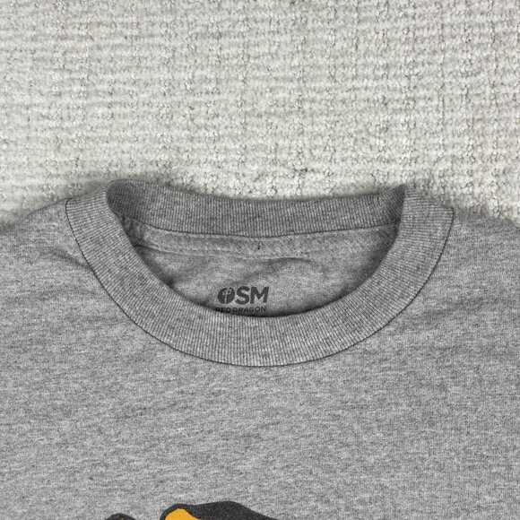 Y2K RDS skate Shirt Boys SM Red Dragon Canada Big dragon print grey (Read**) - Picture 7 of 15